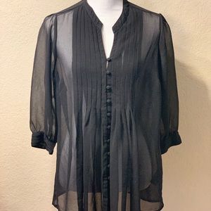 Elegant black blouse